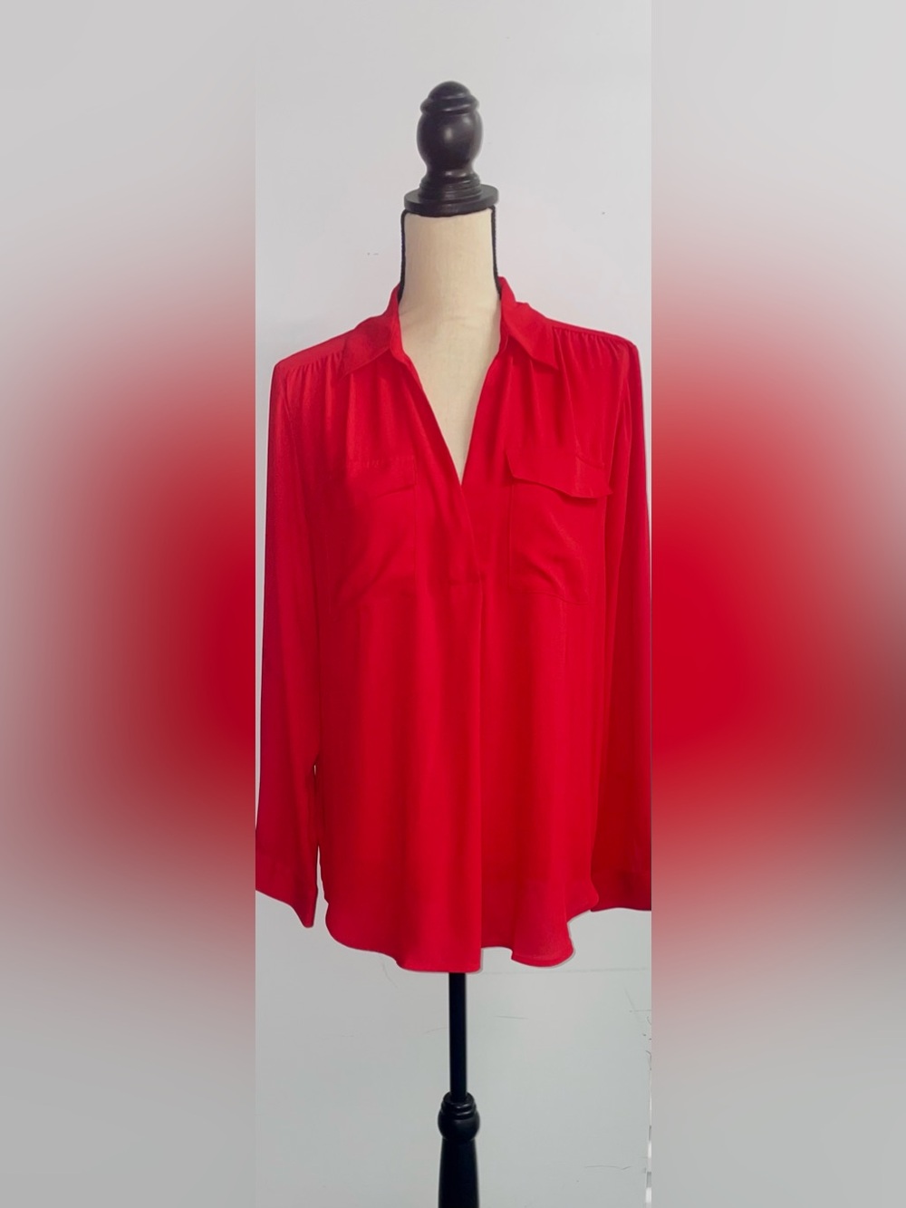 Ann Taylor Sexy V-Neck Blouse